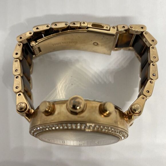 Michael Kors MK5538 Women's Stainless Steel Analog Rose Dial Quartz Watch GE511 - Picture 8 of 12